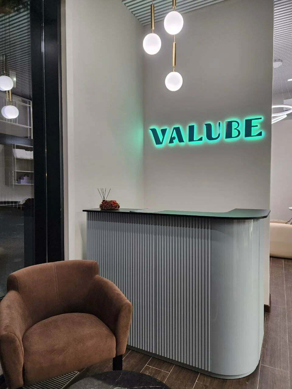 Интерьер Valube